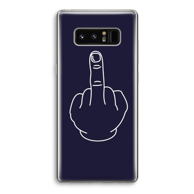 F**k U: Samsung Galaxy Note 8 Transparant Hoesje