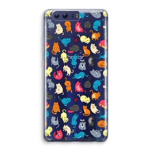 Kleurrijke katten: Honor 9 Transparant Hoesje