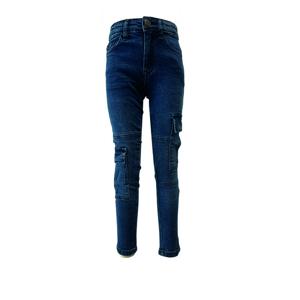 Dutch Dream denim Jongens cargo jeans broek hyper stretch - Pesa - Blauw