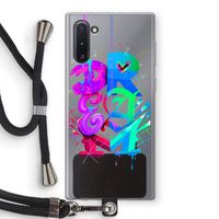 Dream: Samsung Galaxy Note 10 Transparant Hoesje met koord