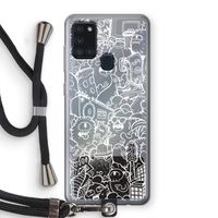 Vexx City #2: Samsung Galaxy A21s Transparant Hoesje met koord