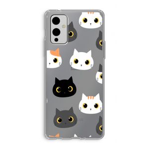 Katten: OnePlus 9 Transparant Hoesje