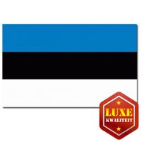 Feestartikelen Luxe vlag Estland