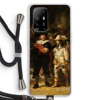 De Nachtwacht: Oppo A95 5G Transparant Hoesje met koord