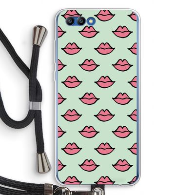 Lipjes: Honor 10 Transparant Hoesje met koord
