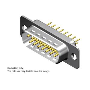 Molex 1727040066 D-sub connector Aantal polen: 25 Soldeerpennen 1 stuk(s) Box