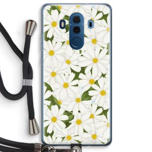 Summer Daisies: Huawei Mate 10 Pro Transparant Hoesje met koord