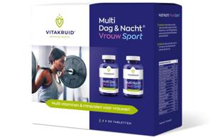Vitakruid Multi dag & nacht vrouw sport 2 x 90