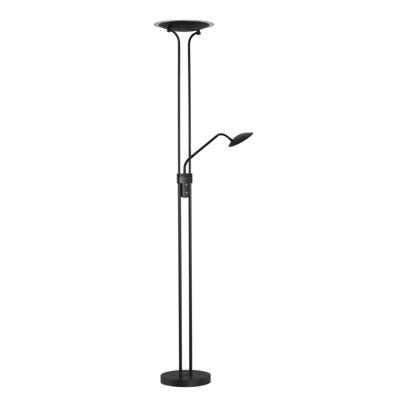 Fischer & Honsel Vloerlamp met leeslampTallri dimbaar - 40489