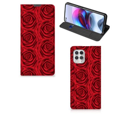 Motorola Moto G100 Smart Cover Red Roses Motorola Moto G100 Smart Cover Red Roses