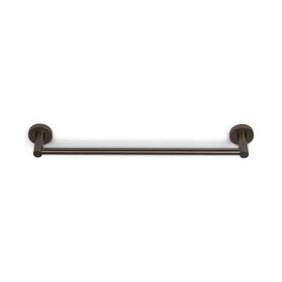 Handdoekhouder Blue Label Vida | Wandmontage | 60 cm | Messing | Gunmetal PVD
