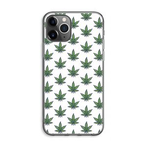 Weed: iPhone 11 Pro Max Transparant Hoesje