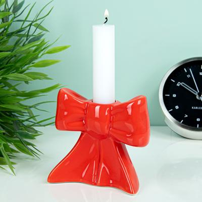 Strik Kandelaar - Klein/rood