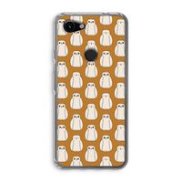 Uilen: Google Pixel 3a Transparant Hoesje