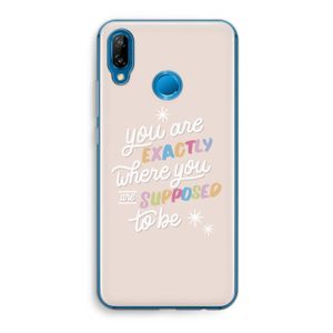 Right Place: Huawei P20 Lite Transparant Hoesje