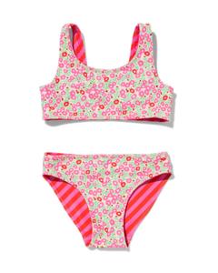 HEMA Kinderbikini Omkeerbaar Roze (roze)
