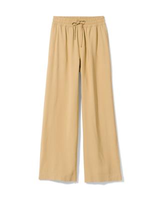 HEMA Damesbroek Sarie wide leg zand (zand)