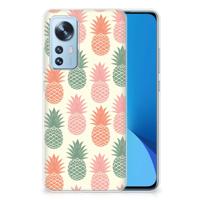 Xiaomi 12 | 12X | Siliconen Case | Ananas
