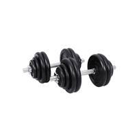 Set van 2 verstelbare dumbbells, Zwart / Stijl 2