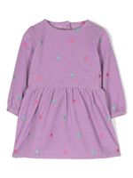 Stella McCartney Kids pantalon à broderies cœur - Violet Stella McCartney Kids pantalon à broderies cœur - Violet