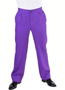 Broek recht paars
