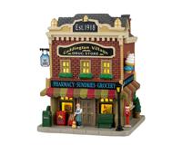 Caddington Village Drug Store 18x25x24 cm Kersthuisje - Lemax