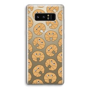 Croissant: Samsung Galaxy Note 8 Transparant Hoesje