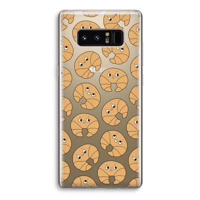 Croissant: Samsung Galaxy Note 8 Transparant Hoesje