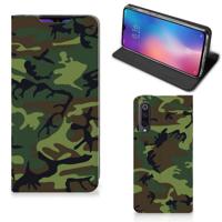 Xiaomi Mi 9 | Hoesje met Magneet | Army Dark