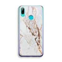 Goud marmer: Huawei P Smart (2019) Transparant Hoesje