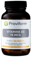 Proviform Vitamine D3 75mcg Vegicaps - thumbnail