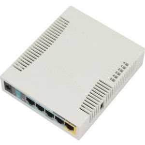 Mikrotik RB951Ui-2HnD WLAN toegangspunt Power over Ethernet (PoE) Wit
