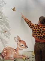 Behang Bambi Rol Multi Behang Bambi Rol Multi