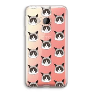 It's a Purrr Case: HTC U Play Transparant Hoesje