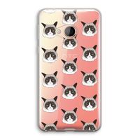 It's a Purrr Case: HTC U Play Transparant Hoesje