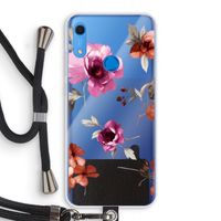 Geschilderde bloemen: Huawei Y6s Transparant Hoesje met koord