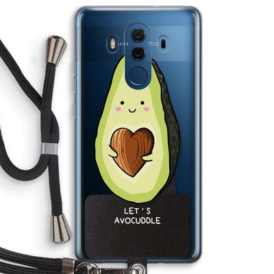 Avocuddle: Huawei Mate 10 Pro Transparant Hoesje met koord