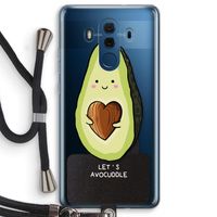 Avocuddle: Huawei Mate 10 Pro Transparant Hoesje met koord