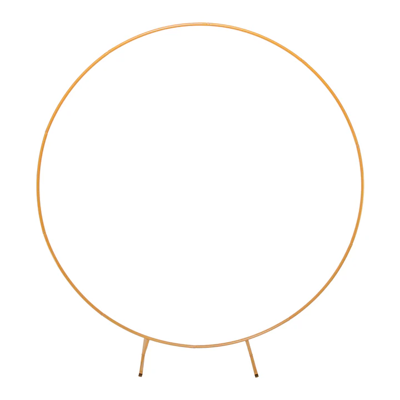 Backdrop Frame Goud Rond - 2m (Cirkel Boog)