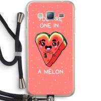 One In A Melon: Samsung Galaxy J3 (2016) Transparant Hoesje met koord