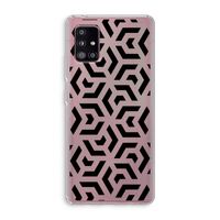 Crazy pattern: Samsung Galaxy A51 5G Transparant Hoesje