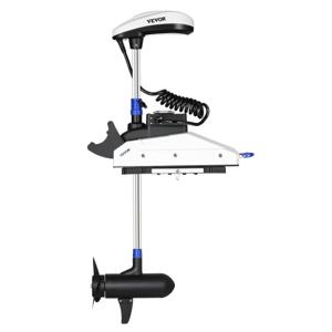 VEVOR Elektrische buitenboordmotor 12V 25kg stuwkracht bootmotor sleepmotor 137cm schacht