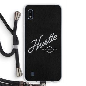 Hustle: Samsung Galaxy A10 Transparant Hoesje met koord