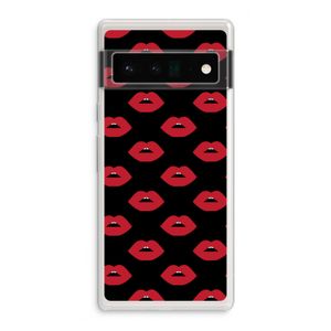 Lips: Google Pixel 6 Pro Transparant Hoesje