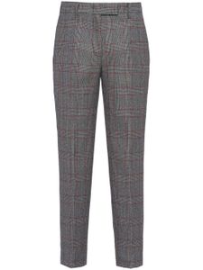 Prada pantalon de tailleur à motif Prince de Galles - Gris