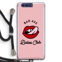 Badass Babes Club: Honor 9 Transparant Hoesje met koord