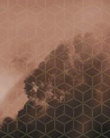 Noordwand Komar Pure Fotobehang Golden Grid - PSH099-VD2