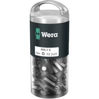 Wera 855/1 Z DIY 100 SiS 05072443001 Kruis-bit PZ 1 Gereedschapsstaal Taai D 6.3 100 stuk(s) - thumbnail