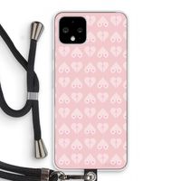 Ass 'n Titties: Pixel 4 Transparant Hoesje met koord