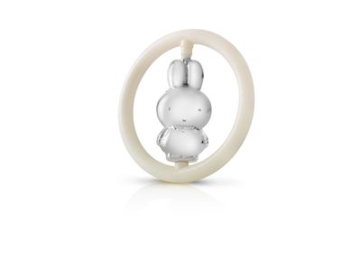 Zilverstad 2000010 Rammelaar Nijntje in ring zilver 20 x 77 x 77 mm